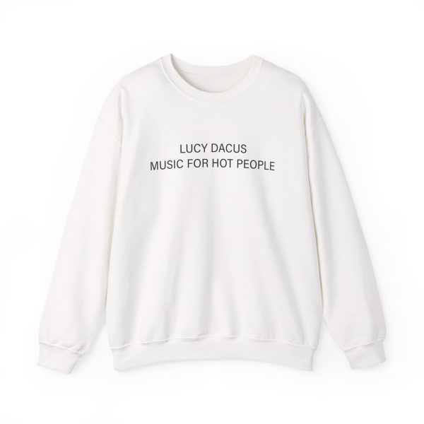 Lucy Dacus Music For Hot People Unisex Heavy Blend™ Crewneck Sweatshirt