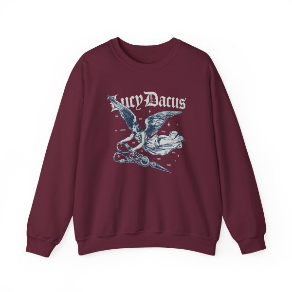 Lucy Dacus Angel Scissors Unisex Heavy Blend™ Crewneck Sweatshirt