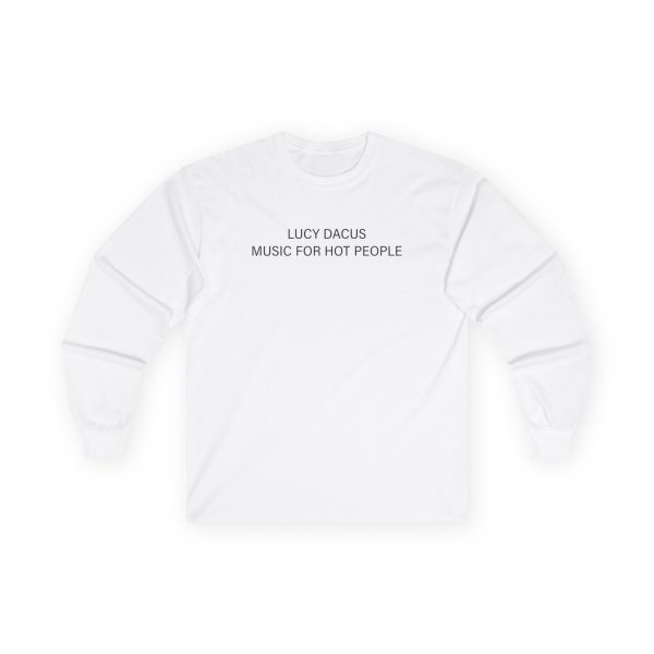 Lucy Dacus Music For Hot People Unisex Ultra Cotton Long Sleeve Tee