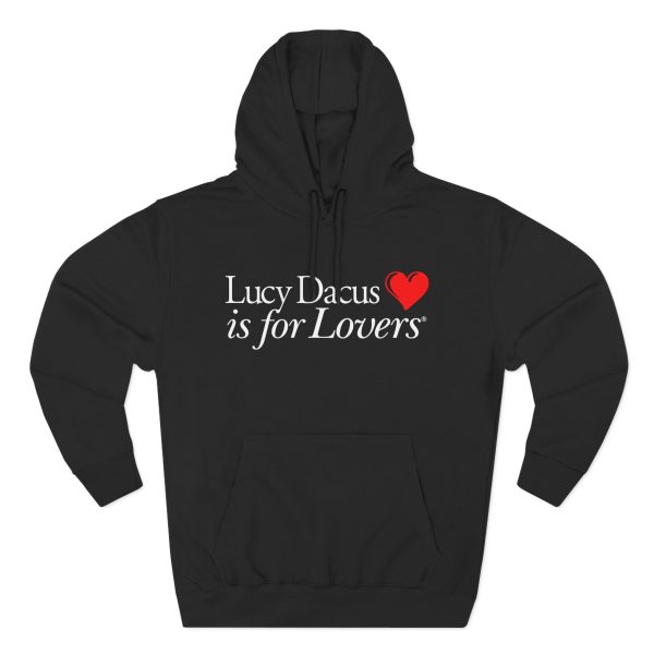 Lucy Dacus Is For Lovers Three-Panel Fleece Hoodie