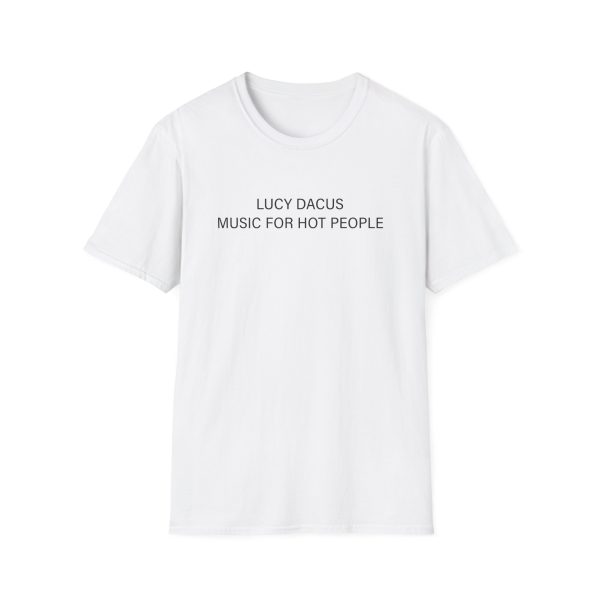 Lucy Dacus Music For Hot People Unisex Softstyle T-shirt